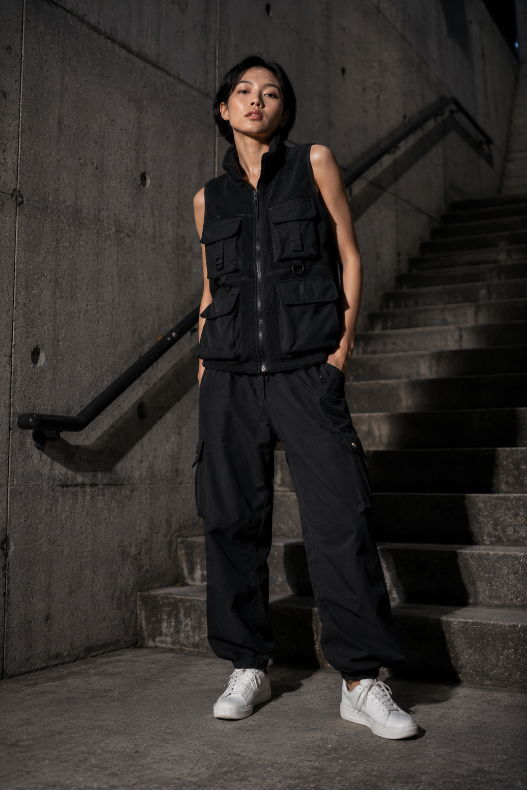 Night 10 utility vest drop board scan