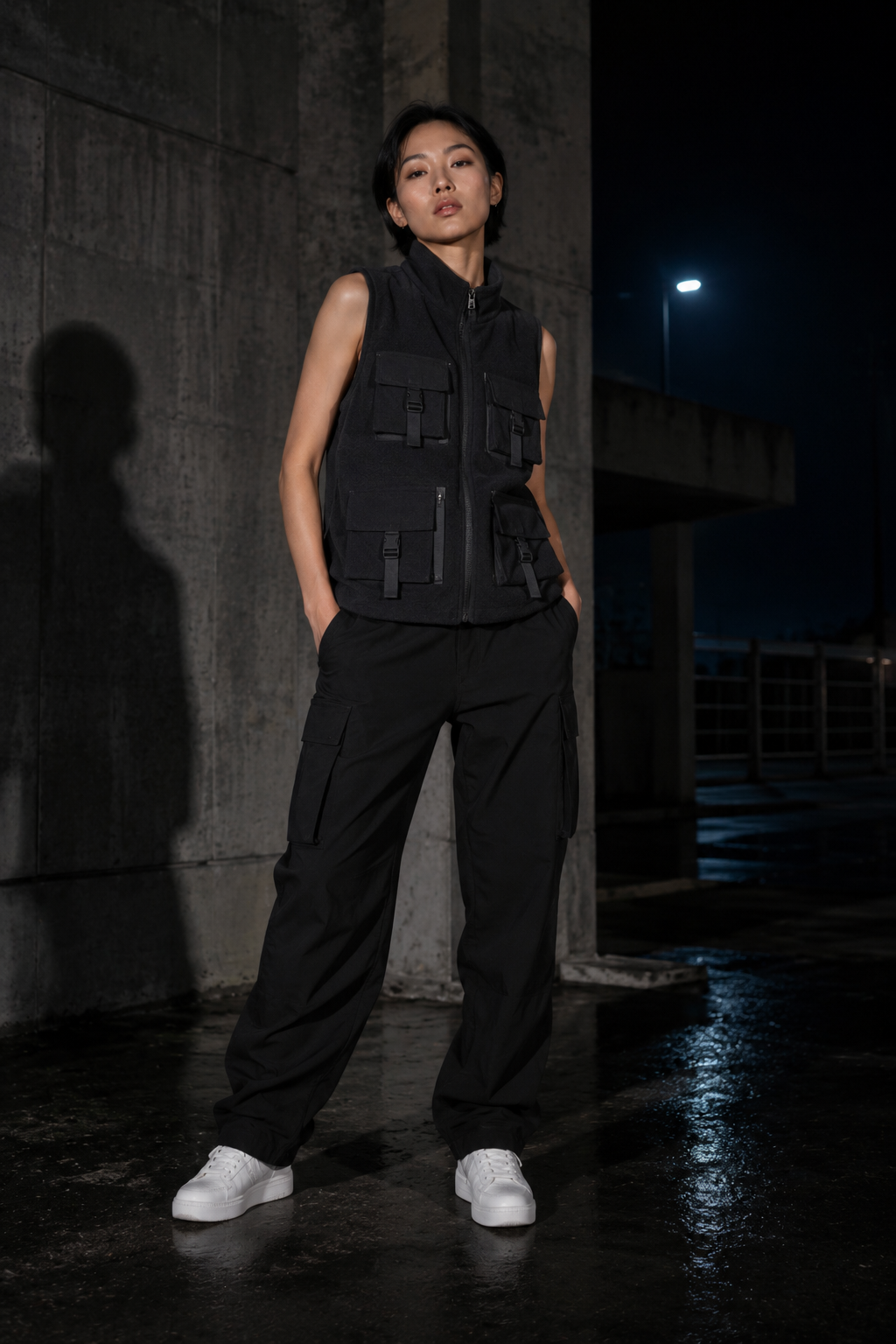 Grid 15 utility vest drop board scan