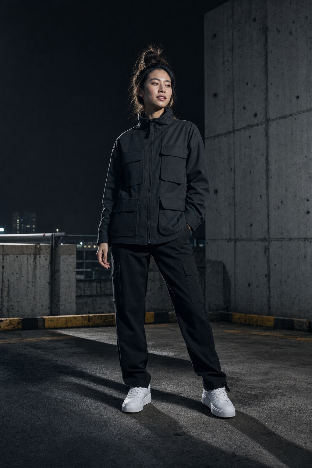 Concrete 31 utility jacket drop board scan