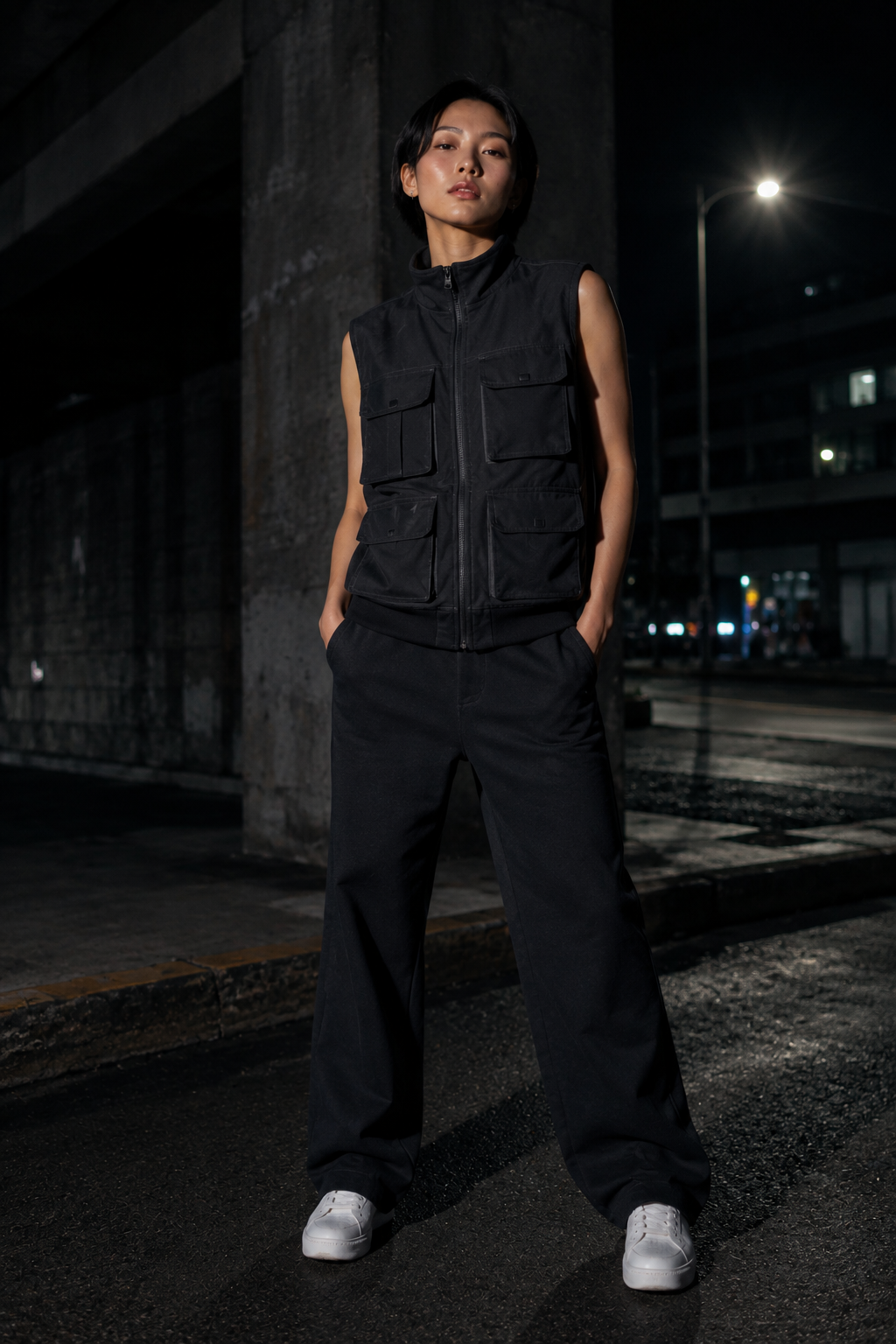 Night 40 utility vest drop board scan