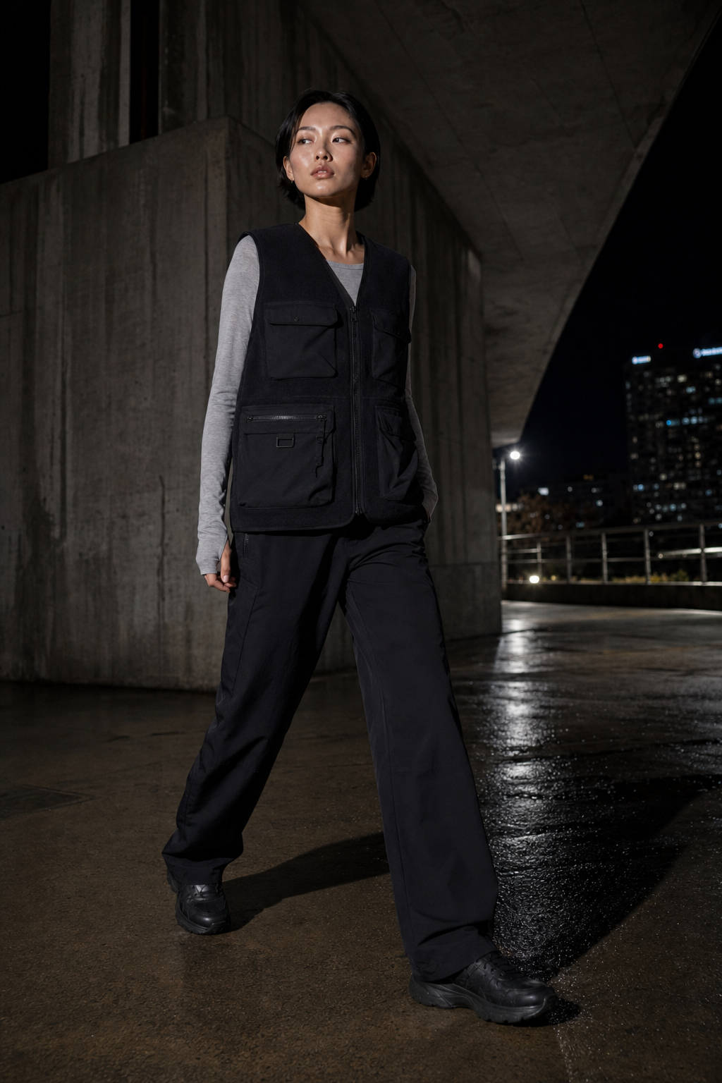 Grid 65 utility vest side loadout angle