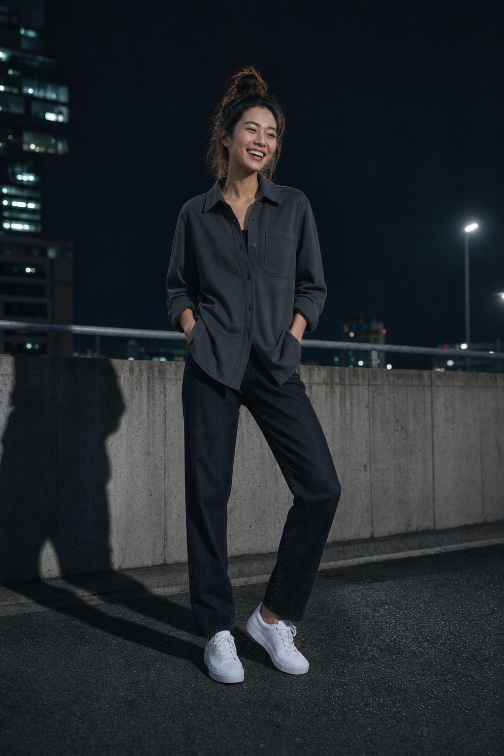 W10 Graphite Overshirt product hero
