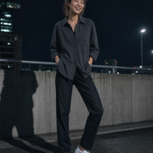W10 Graphite Overshirt product hero