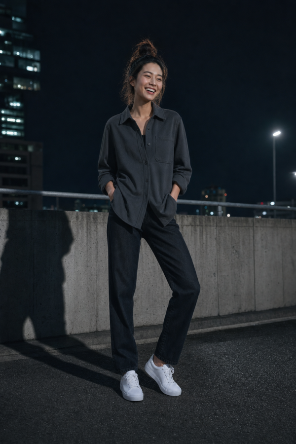 W10 Graphite Overshirt product hero