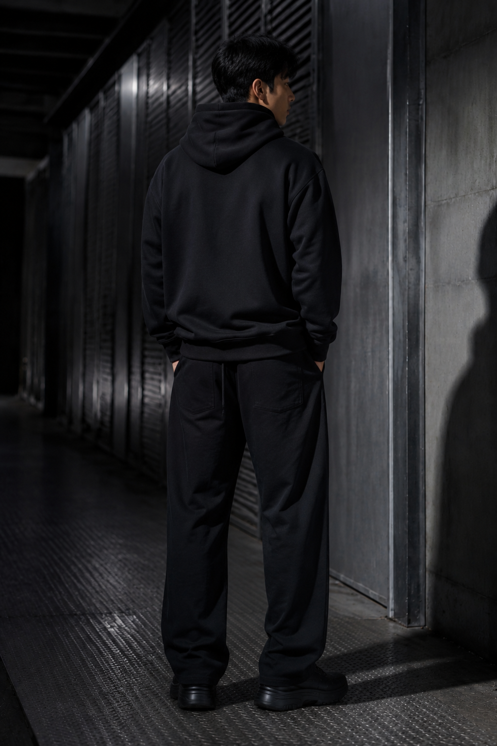 Blacktop 09 drawcord pant back or construction