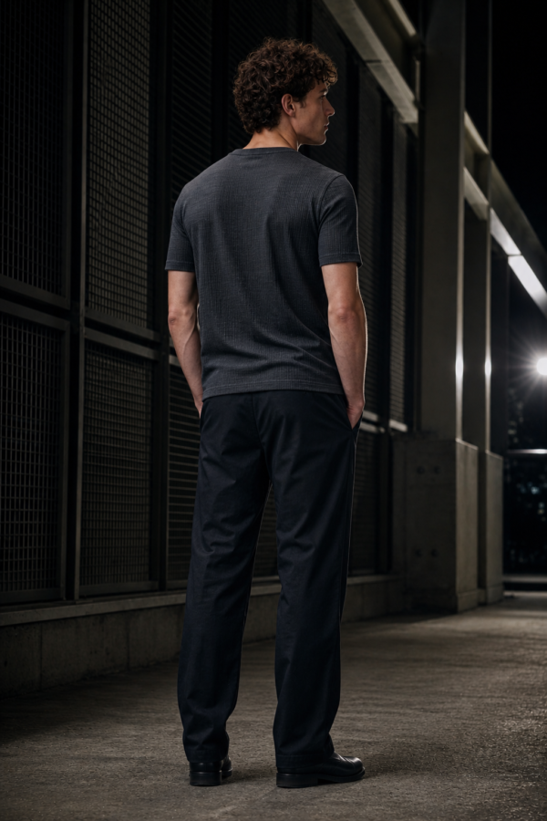 Slate 13 rib tee back or construction