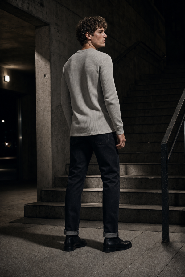 Windsor 18 rib tee back or construction
