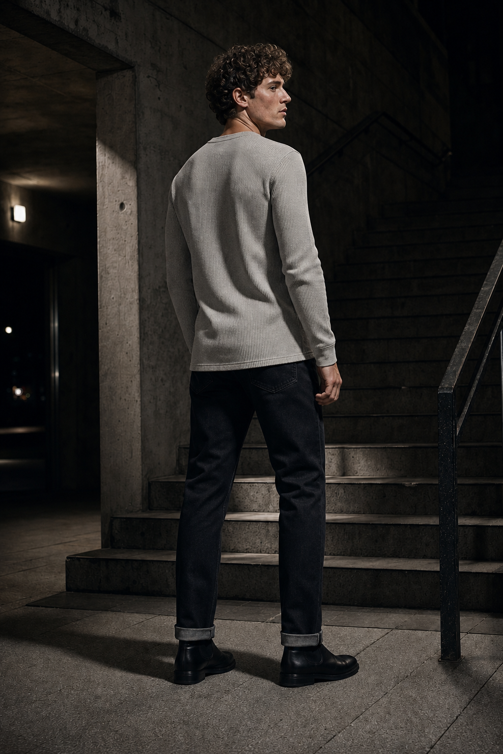 Windsor 18 rib tee back or construction