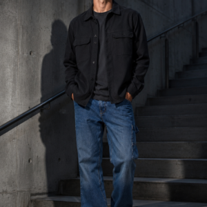 Windsor 22 twill overshirt product hero