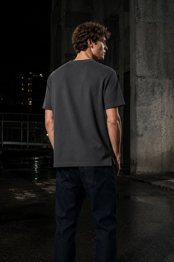 Slate 23 rib tee back or construction