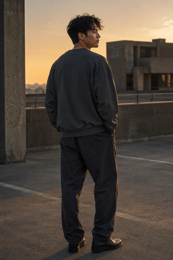 Sector 24 drawcord pant back or construction