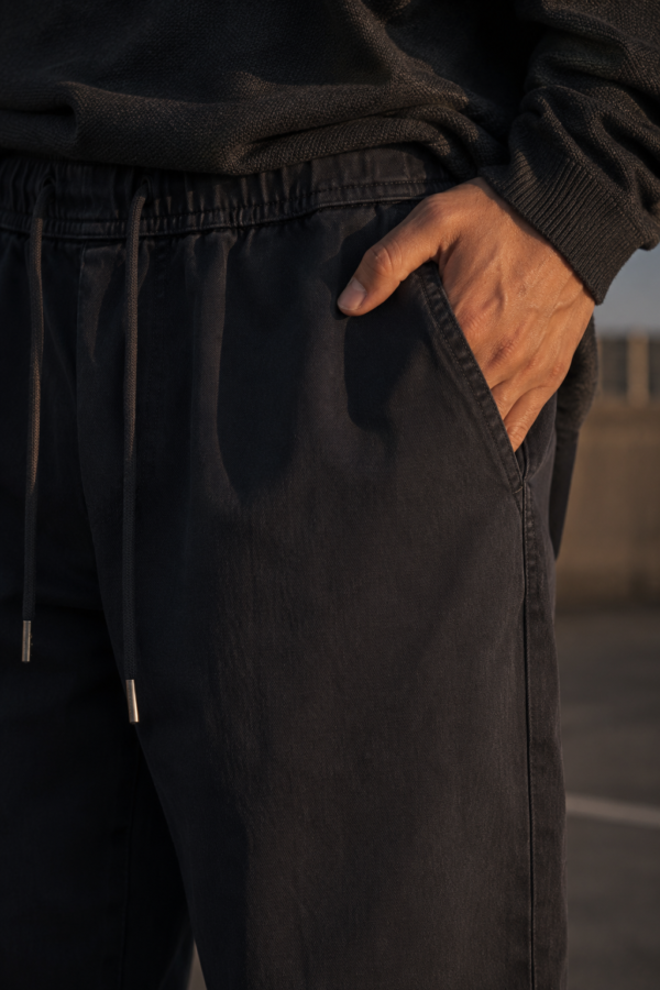 Sector 24 drawcord pant fabric detail