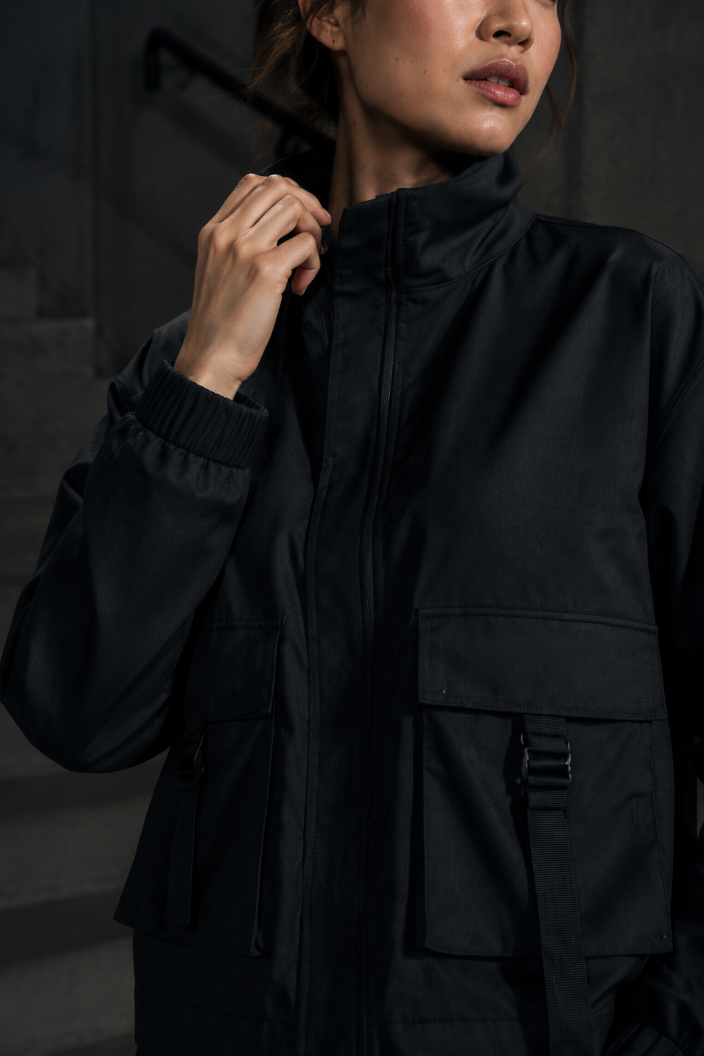 Signal 26 utility jacket fabric detail