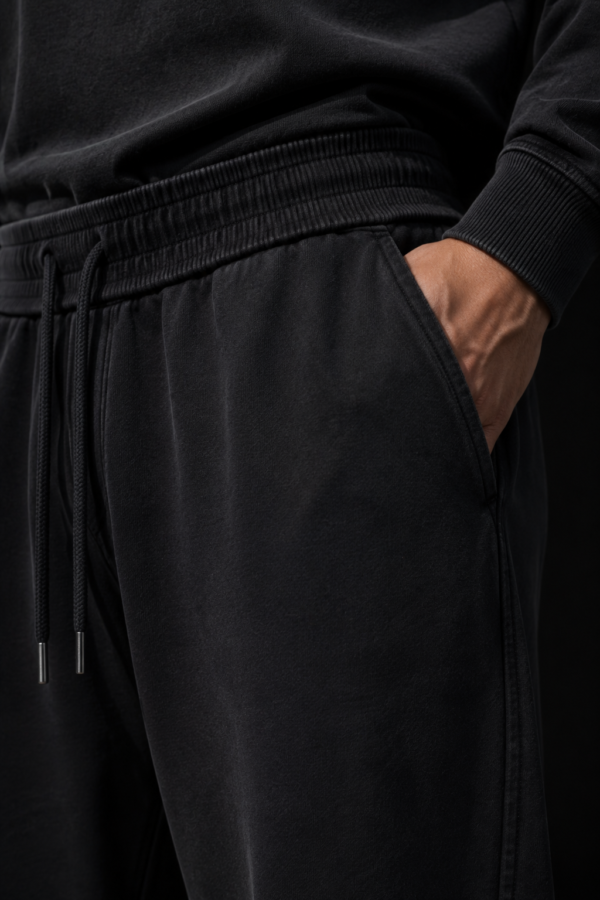 Blacktop 29 drawcord pant fabric detail