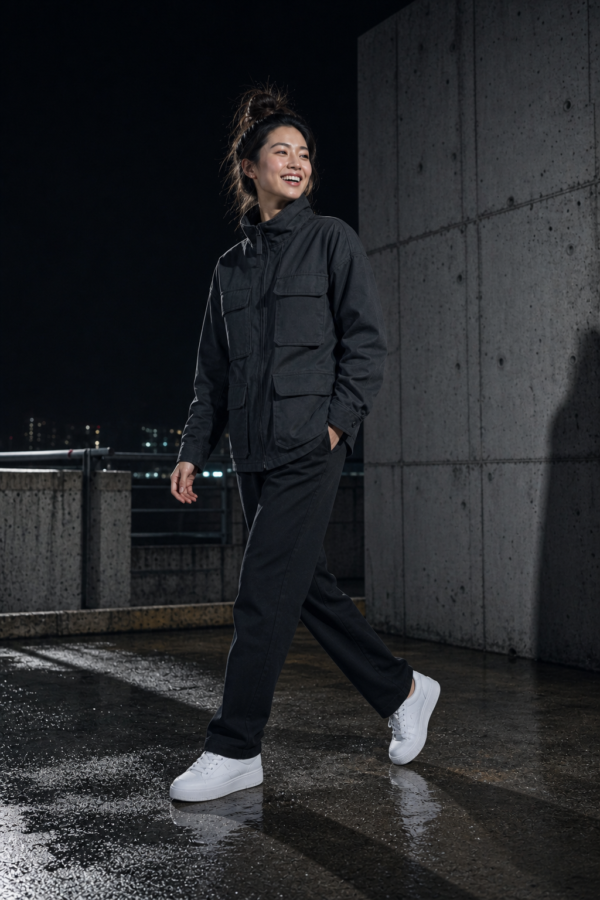 Concrete 31 utility jacket alternate angle
