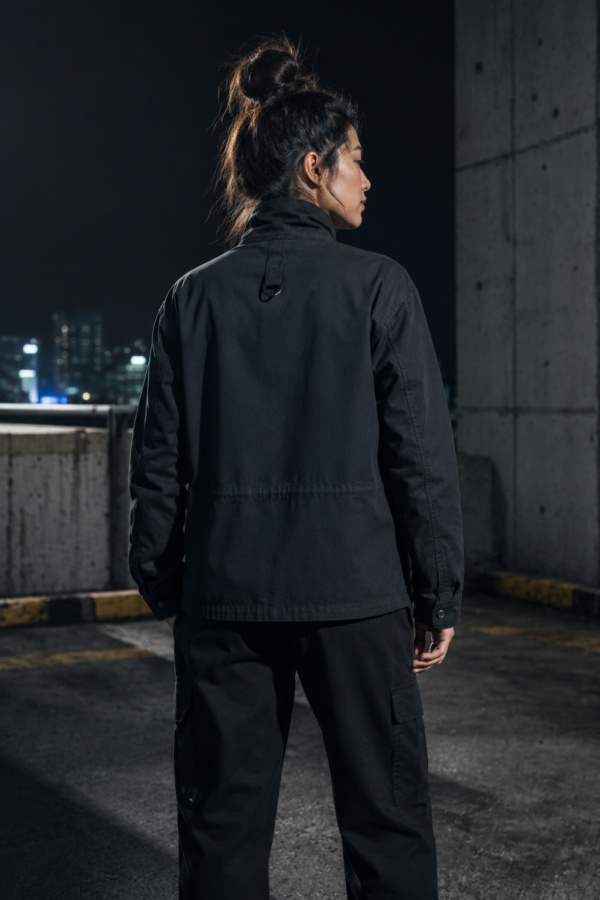 Concrete 31 utility jacket back or construction