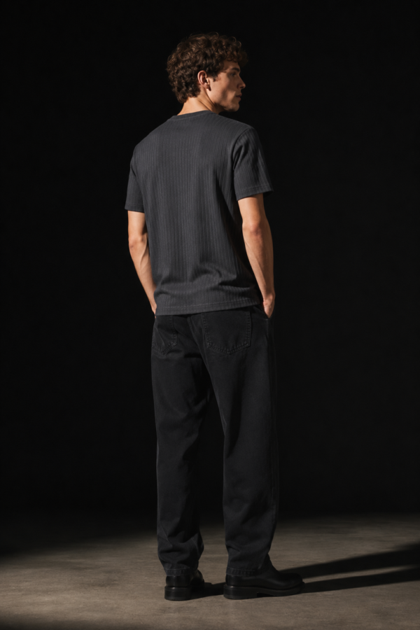 Slate 33 rib tee back or construction