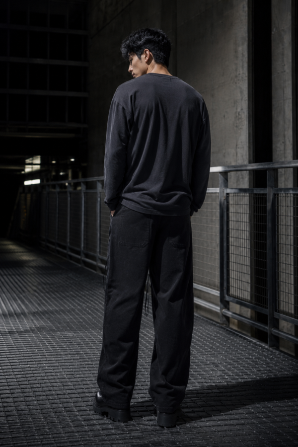 Sector 34 drawcord pant back or construction