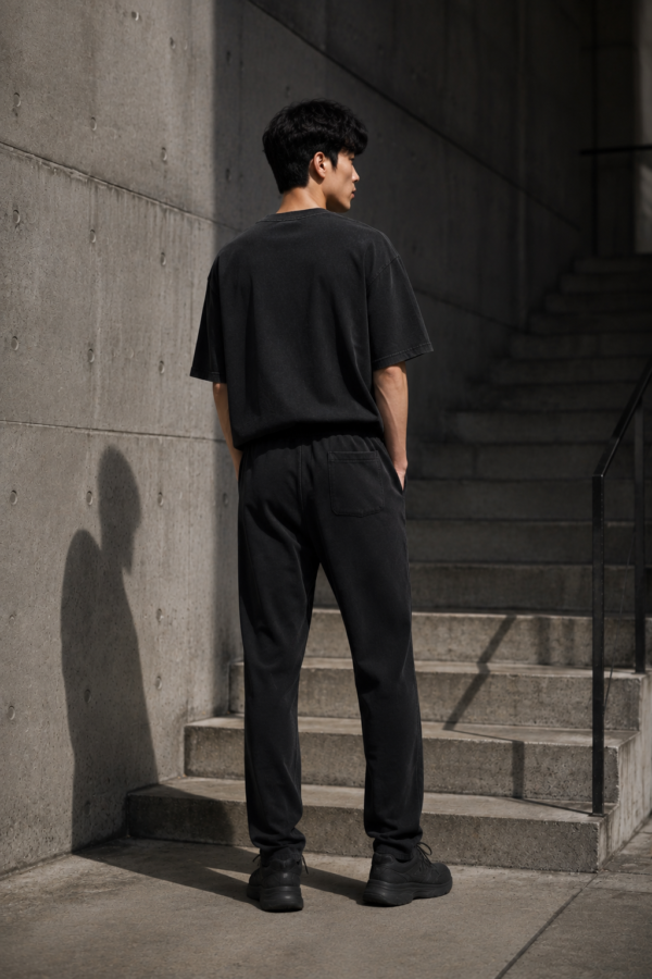 Blacktop 39 drawcord pant back or construction