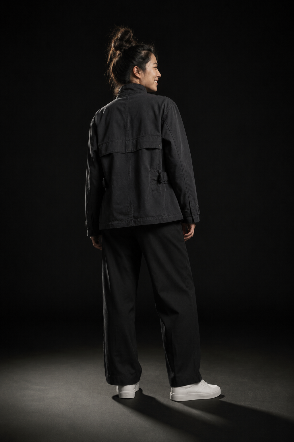 Concrete 41 utility jacket back or construction