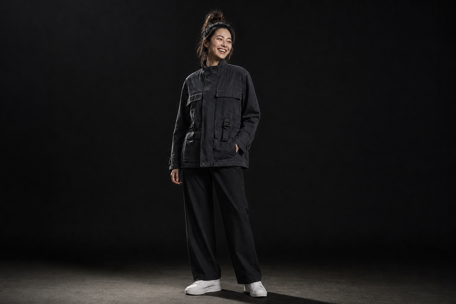 Concrete 41 utility jacket context view