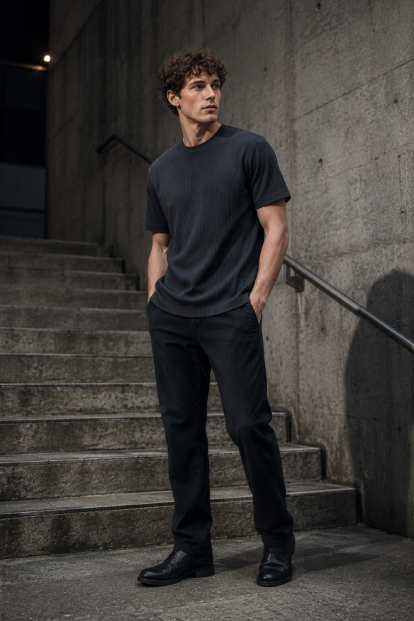Slate 43 rib tee product hero