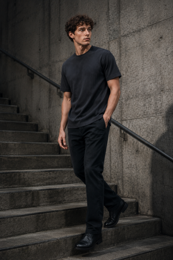 Slate 43 rib tee alternate angle