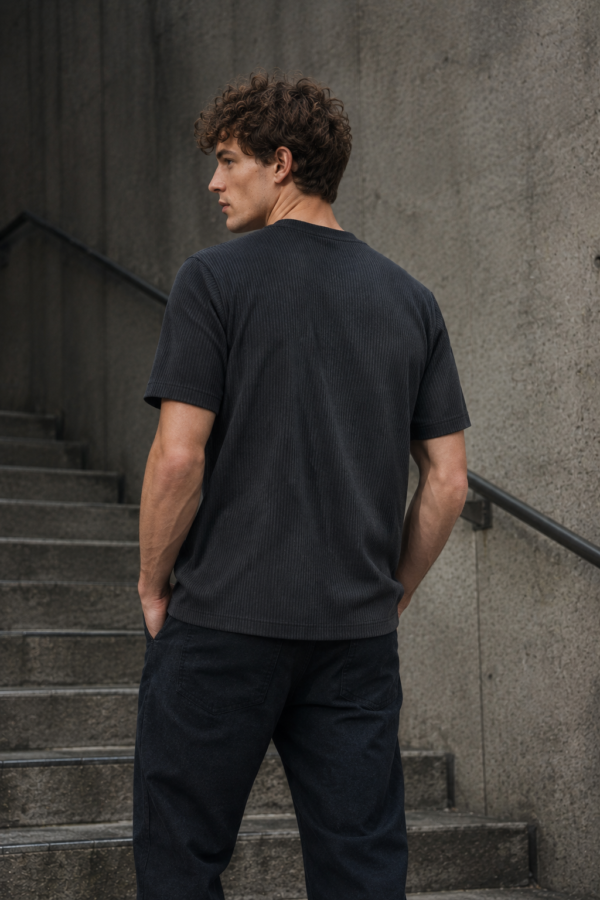 Slate 43 rib tee back or construction