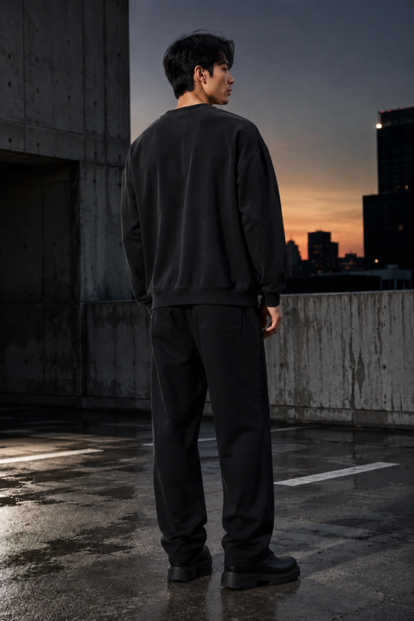 Blacktop 49 drawcord pant back or construction