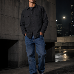 Windsor 52 twill overshirt product hero
