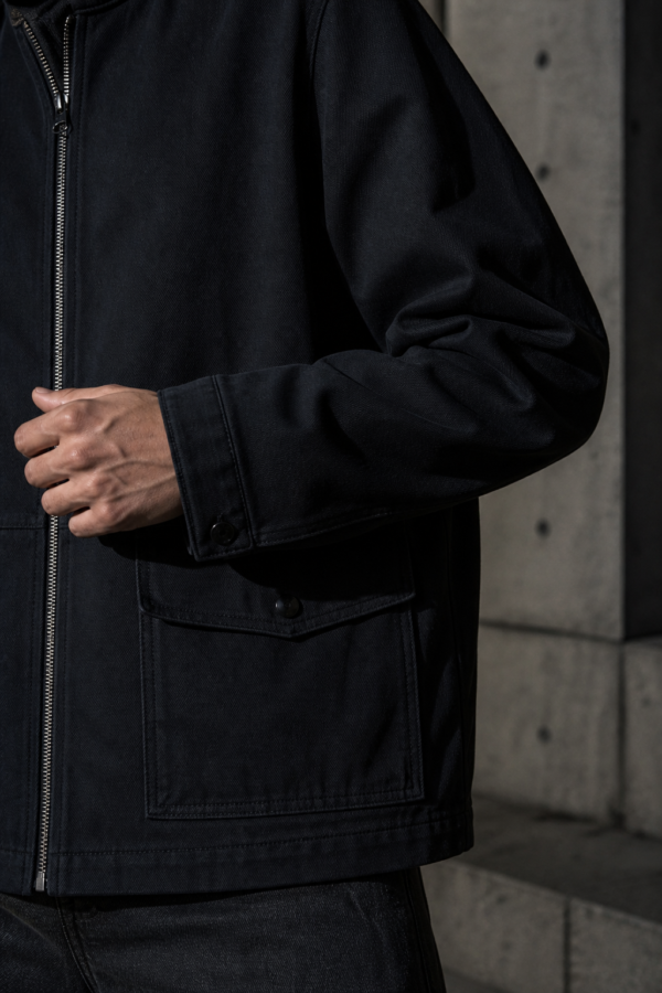 Signal 56 utility jacket fabric detail