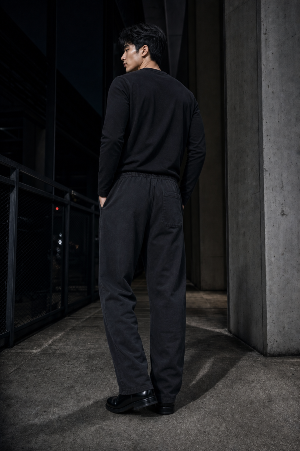 Blacktop 59 drawcord pant back or construction
