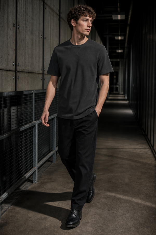 Slate 63 rib tee alternate angle