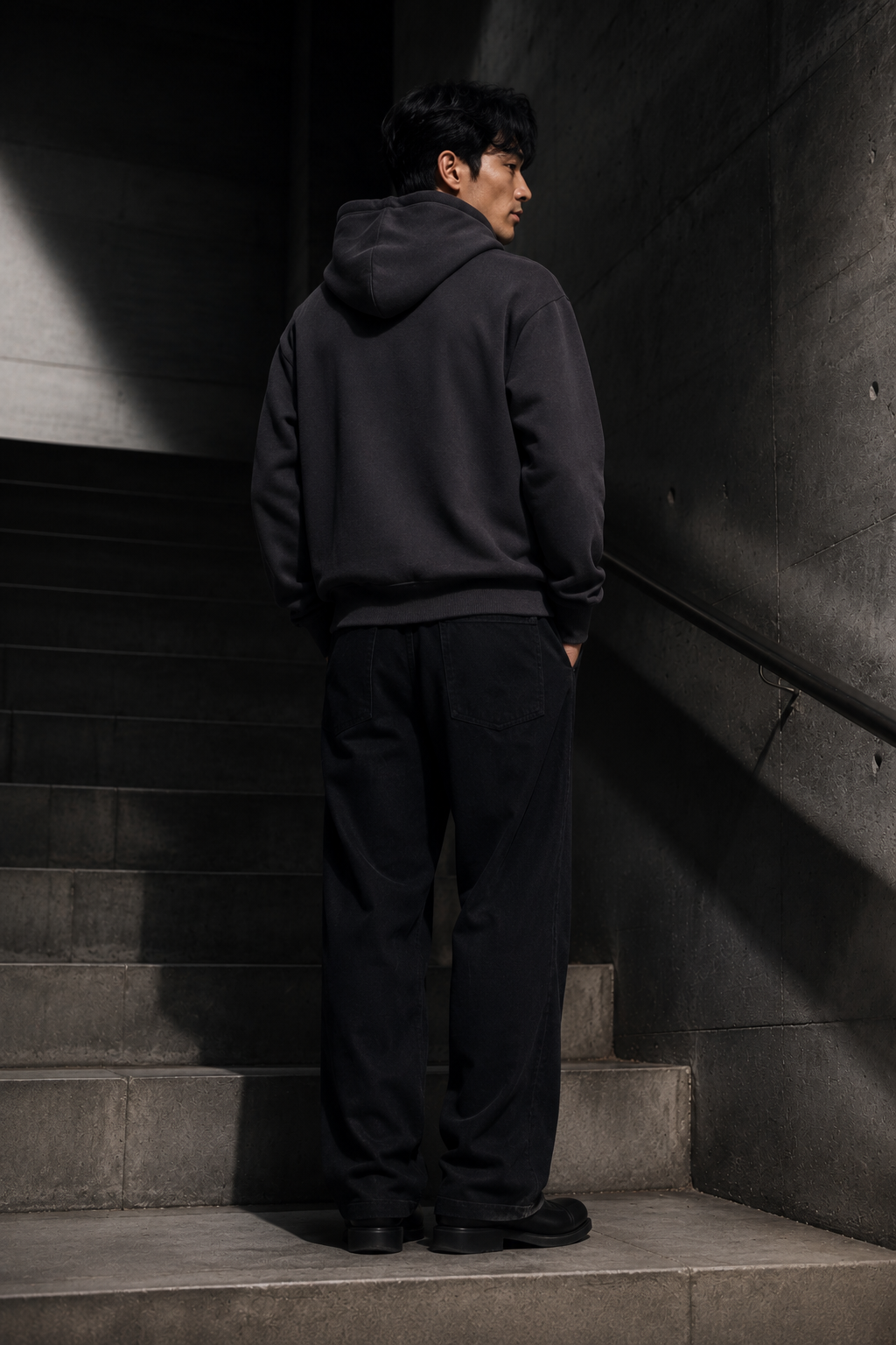 Sector 64 drawcord pant back or construction