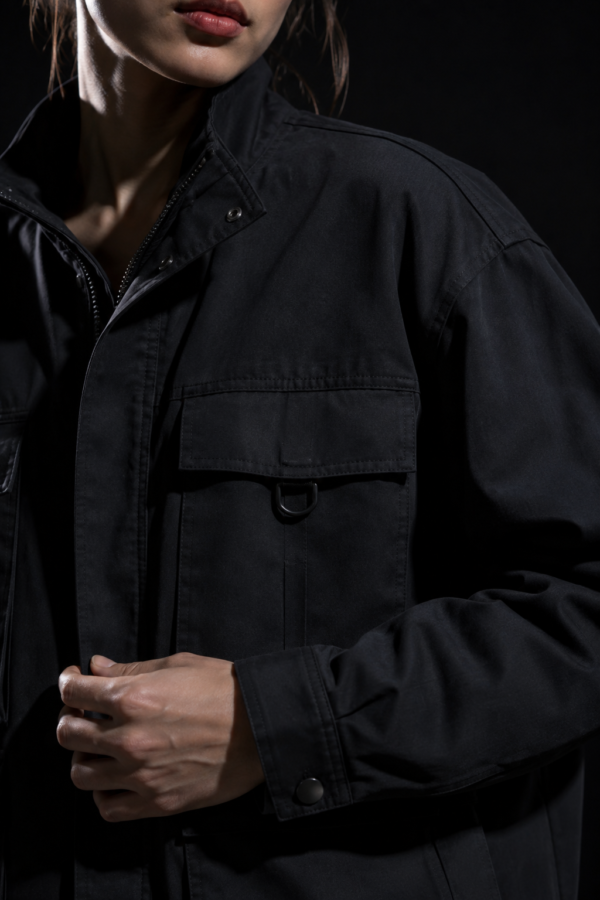 Signal 66 utility jacket fabric detail