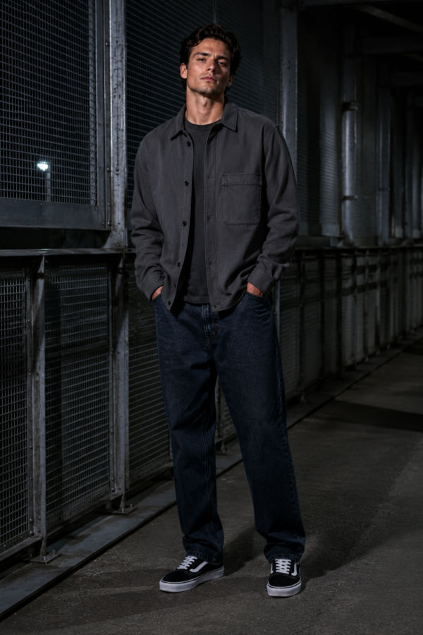 Slate 67 twill overshirt product hero