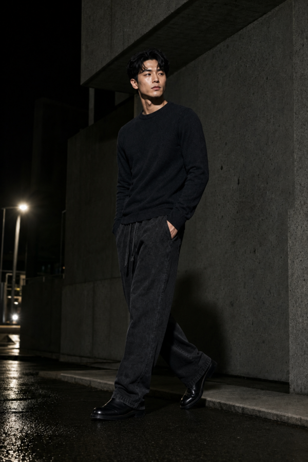 Blacktop 69 drawcord pant alternate angle