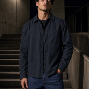 Windsor 72 twill overshirt product hero