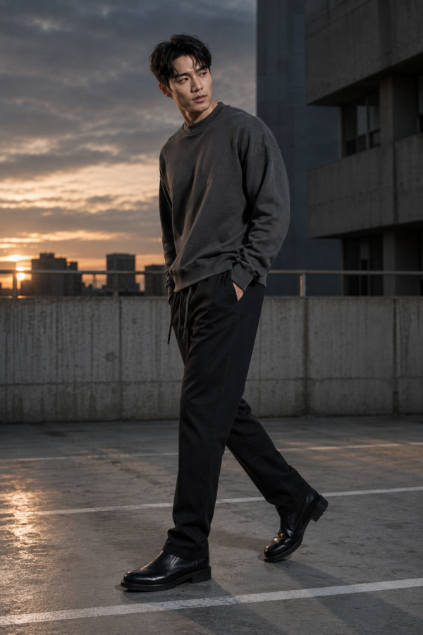 Sector 74 drawcord pant alternate angle