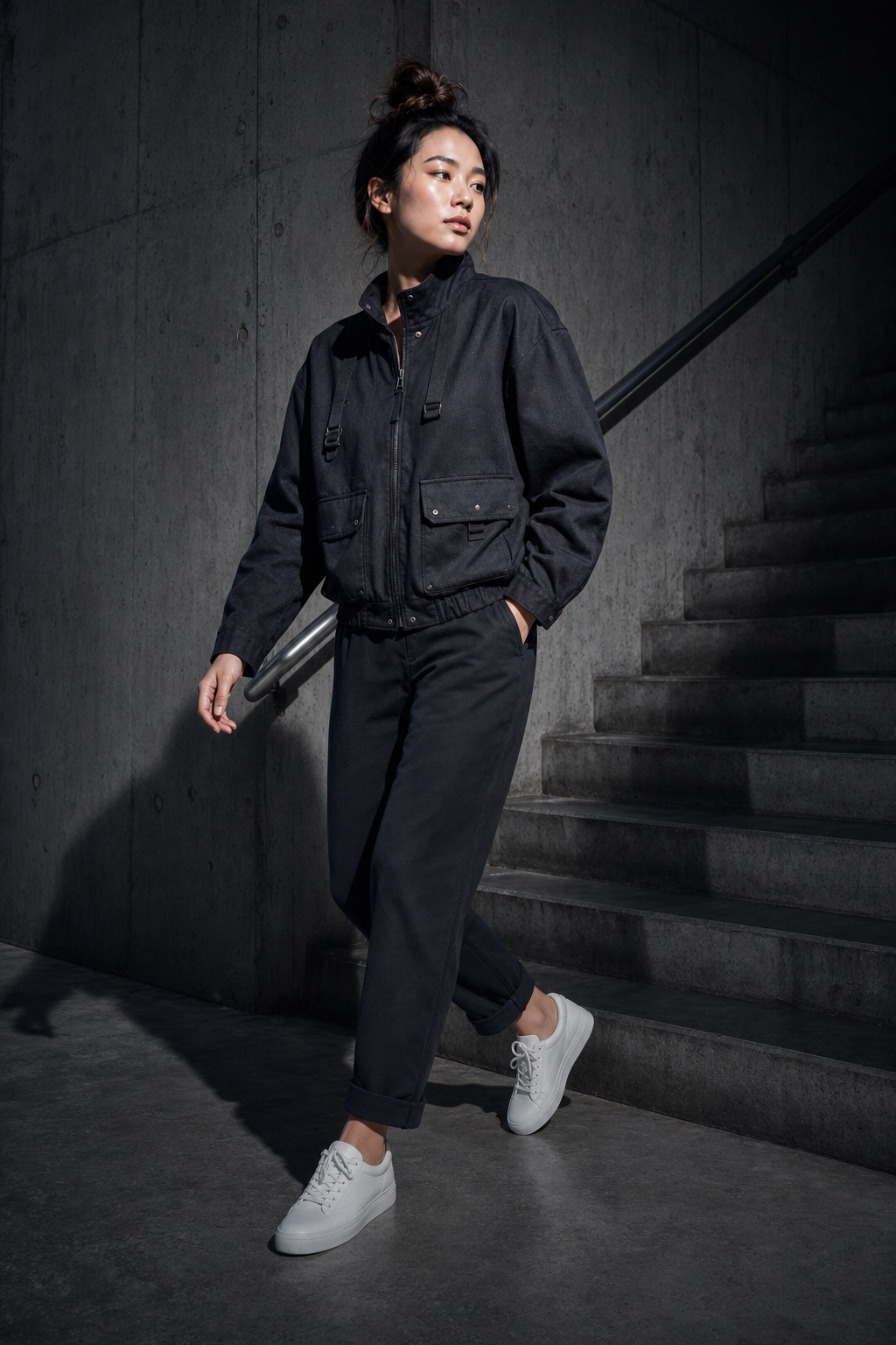 Signal 76 utility jacket alternate angle