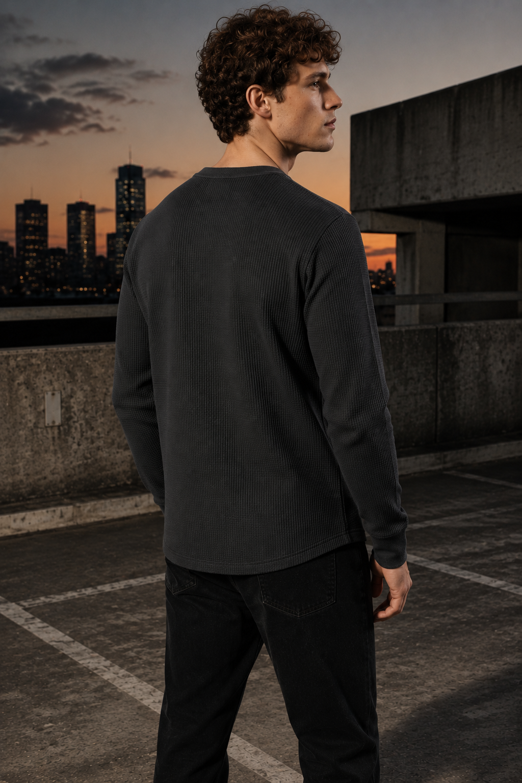 Windsor 78 rib tee back or construction