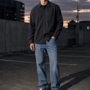 Windsor 82 twill overshirt product hero