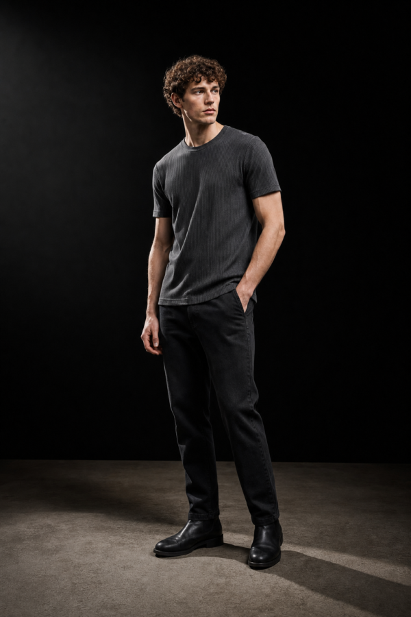 Slate 83 rib tee alternate angle