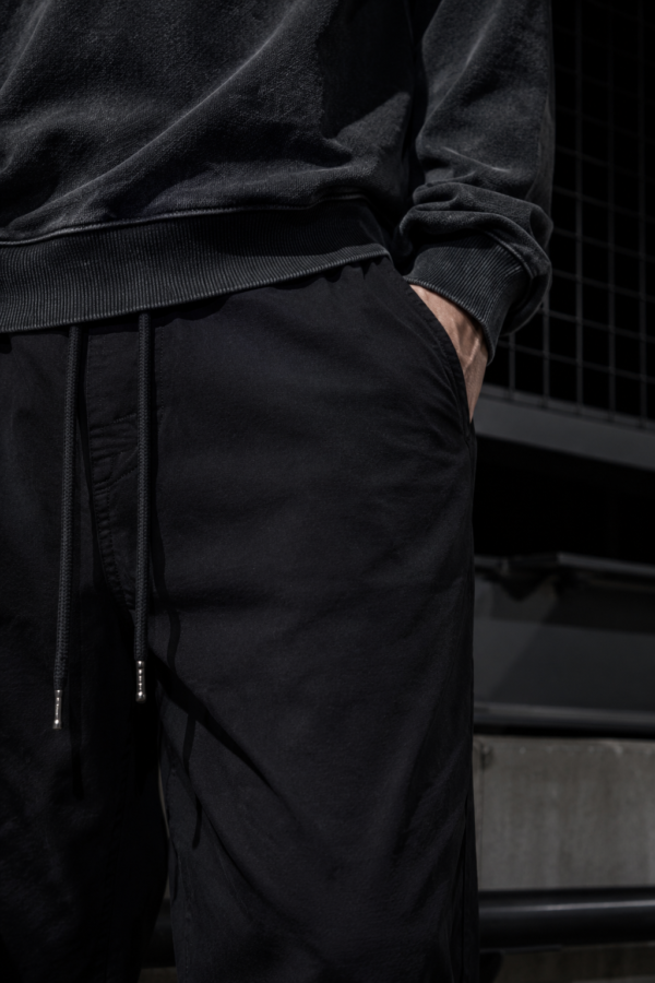 Sector 84 drawcord pant fabric detail
